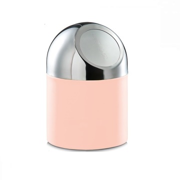 Stainless Open Top Round Waste Bin