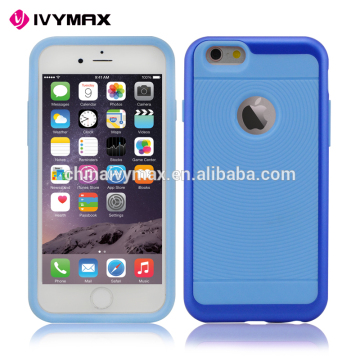 Best selling textured pattern grip bumper combo case covers for iphone 6s