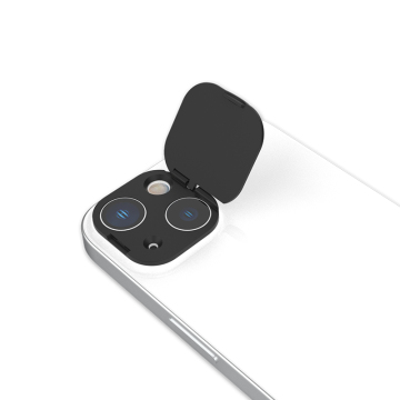 100% ABS PLAST -PLASTIC ACHTER CAMERA LENS BESCHERMING - NIEUW ONTWERP