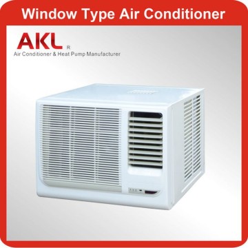 Mini 1 ton window type air conditioner with R410A gas