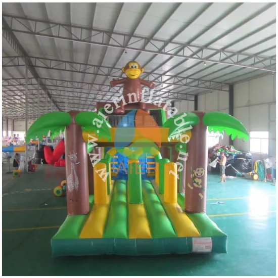 giant inflatable jungle obstacle course, castles inflatables