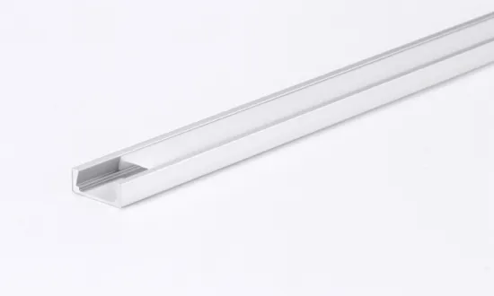 Black silver white aluminium Profile