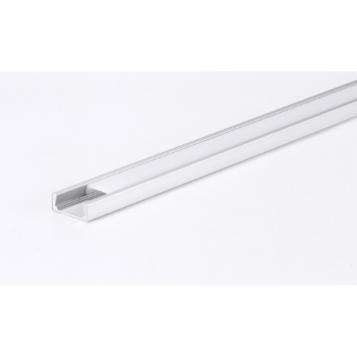 Black silver white aluminium Profile