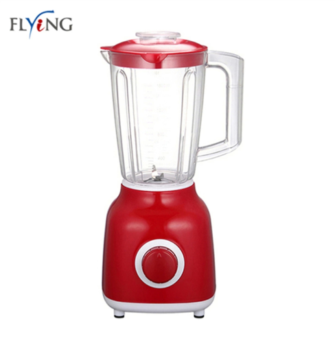 Food blender with plastic jar