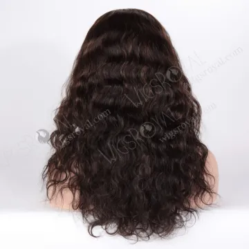 very wavy 25mm two tone color 1b/30 lace wig