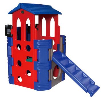 Red and Blue Playing House