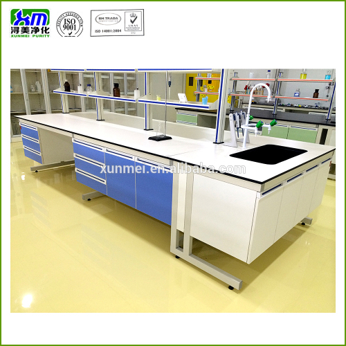 Lab Table With Sink Laboratory Island Bench Lab Furniture, High Quality