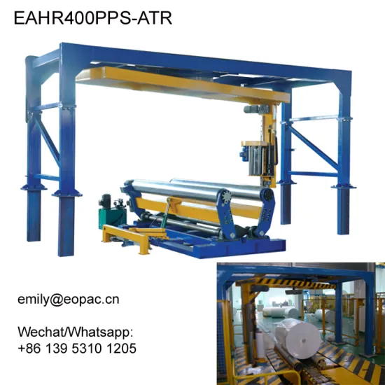 Fully Automatic Paper Roll Stretch Wrapping Machine