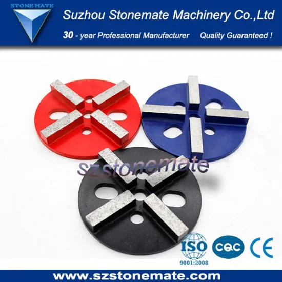 Stonemate diamond grinding plate abrasive for concrete grinding machine