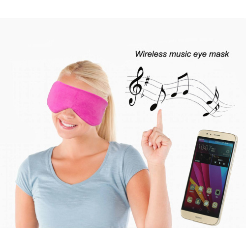 Kenyamanan lembut penutup mata earphone stereo bluetooth ringan