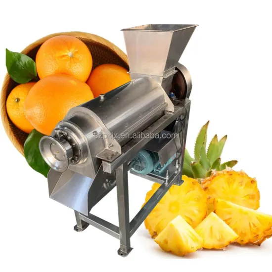 Commercial Fruit Juice Production Machine: Papaya, Orange, and Passion Fruit Extractor