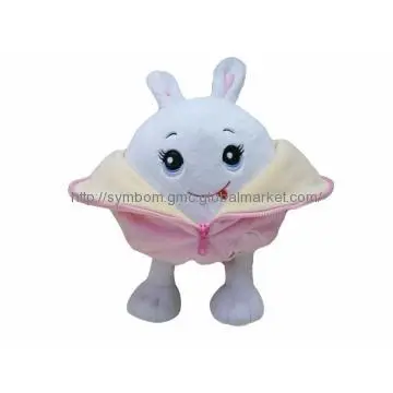 Peach Rabbit Toy
