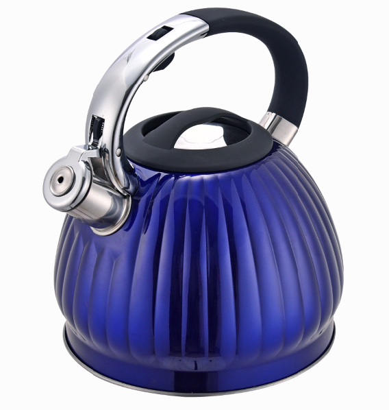 Diamond Design Whistle Kettle Stainless Steel