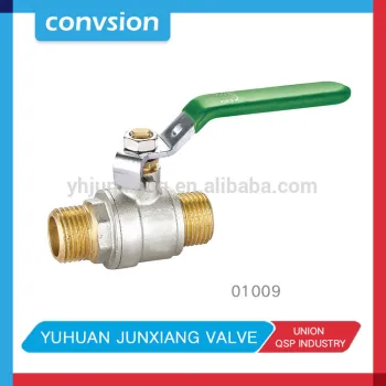 JUNXIANG 01009 female brass ball valve with steel handle from China