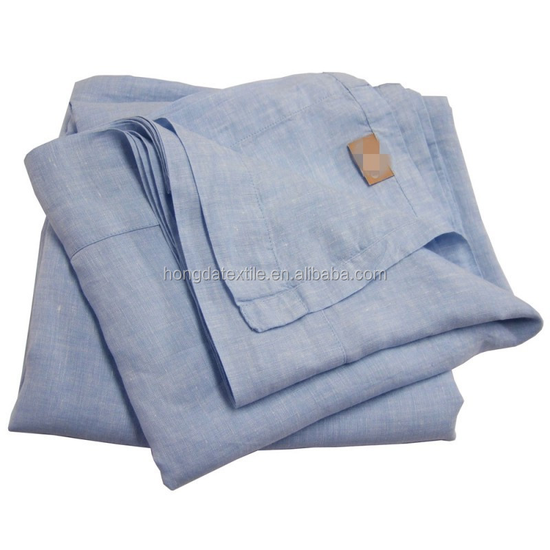 Vintage Washed French Linen Bedding, Sheet Set