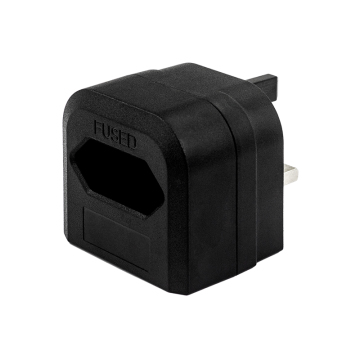 Europe Universal Socket Germany Schuko DE to UK Plug Adapter Type G 13A Fused Grounding Adaptor