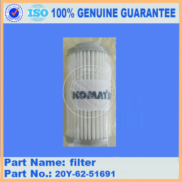 Komatsu PC200-8 PC300-8 Hydrauliczny filtr oleju 20Y-62-51691
