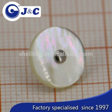 2015 fashion nature one hole white MOP button