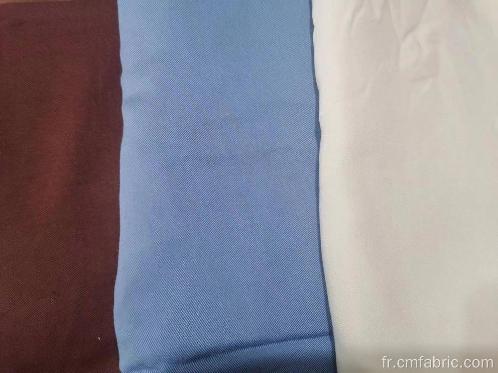 100% Rayon Twill Plain Dyed Fabric 150gsm