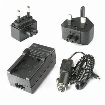 CE standard camera battery travel charger for Go Pro Hero camera battery with changeable plugs
