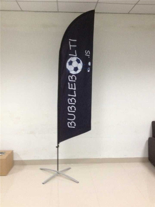 100% Polyester Swooper Custom Feather Banner Flags