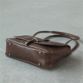 Classic Vegetable Tanned Leather Vintage Women's Bag