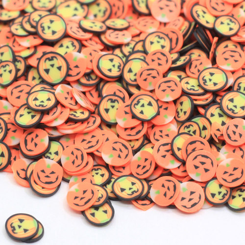 Wholesale Cartoon Pumpkin Colorful Polymer Clay Slices  Mud Clay Slime Filling Crafts Making Nail Sticker Scrapbooking