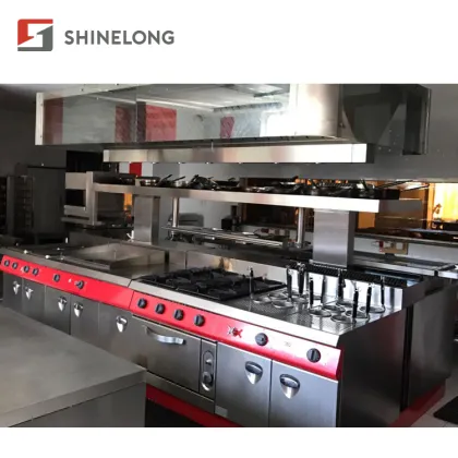 Ethiopia Eros Addis Restaurant and Lounge Kitchen Project with Kitchen Equipment & Bar Equipment