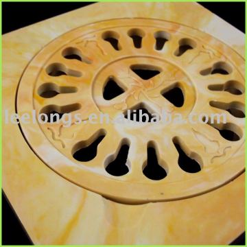 2pcs resin composite floor drain in 15cm