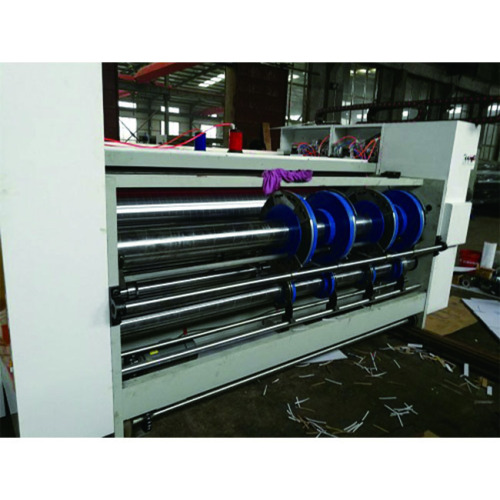 Manual rotary corrugated paper board slotting machine