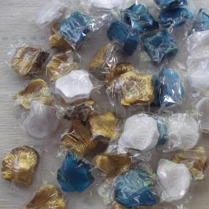 Wedding petals catalog silk flowers petals gold rose petal