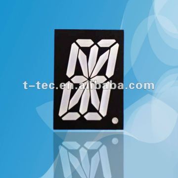 0.5 "16-τμηματική οθόνη LED LED