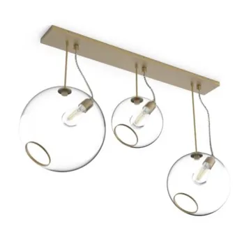 Marriott Townplace Suites Hotel Pendants Glass Globe Shades Ceiling Pendant Lamp - UL Listed