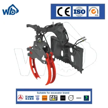 Heavy Log Lifting Grapple for Gehl V400 Skid Steer
