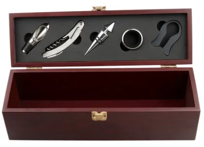 Deluxe wine set barware accessories