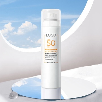 Custom Oem Factory Sunscreen Spray: Effective UV Protection for Summer Lotion Isolation