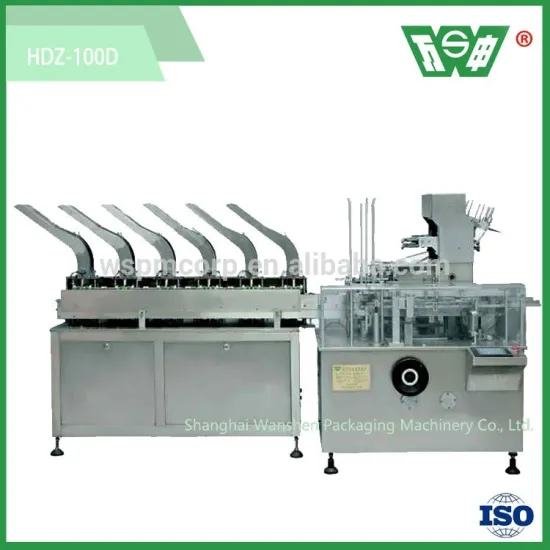 HDZ 100D Automatic Cartoning Machine for Thin-sheet Medicines from Shanghai Wanshen
