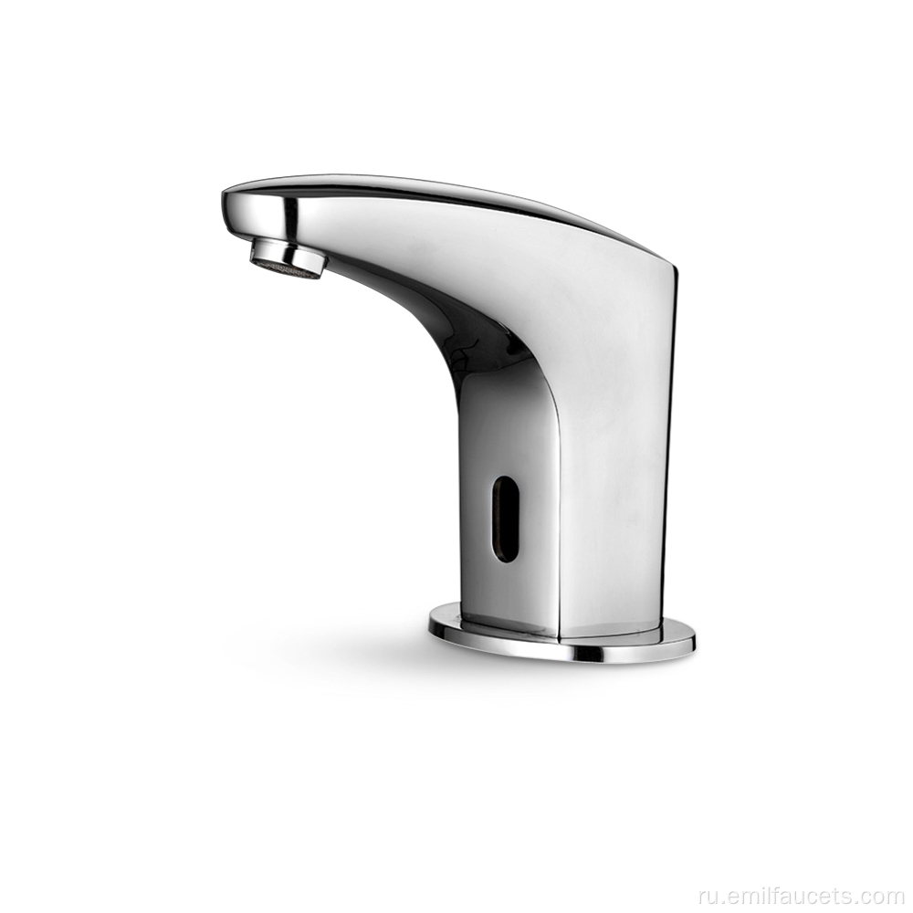Автоматический смеситель для ванной комнаты в современном дизайне