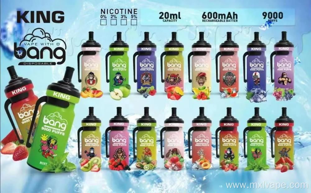 Original Bang King 9000 Puffs Disposable Wholesale Vape