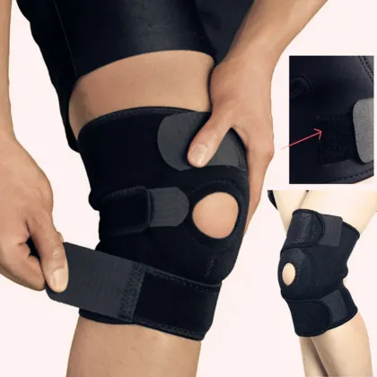 Fitness Knee Support: Patellar Belt, Elastic Bandage, and Sport Strap Knee Pads for Brace and Injury Relief