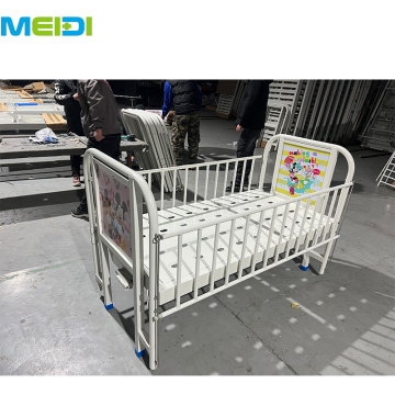 Steel Pediatric Hospital Medical Bed for Children