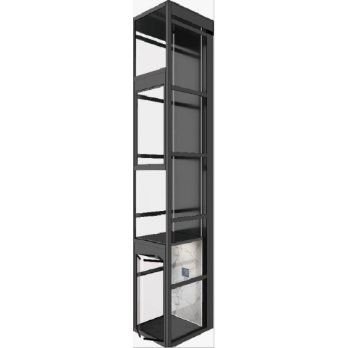 Лифт для виллы со стальной лентой