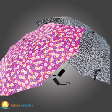 Hot Sell Auto Open Two Folding Umbrella