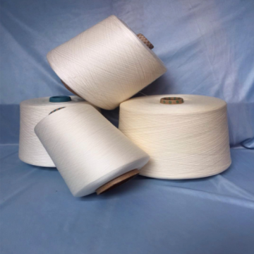 100% Polyester Ring Spun Yarn 30S/1 for Sock Fabric