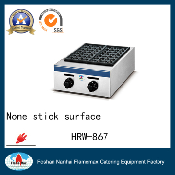 2 Head Electric Stainless Steel Fishball Grill (HRW-867)
