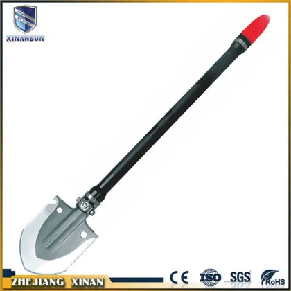 survival cold waterproof led custom steel shovel