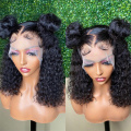 Φτηνές μικρές περούκες ανθρώπινα μαλλιά Kinky Curly Lace Front Wigs Ανθρώπινα μαλλιά Χονδρικά