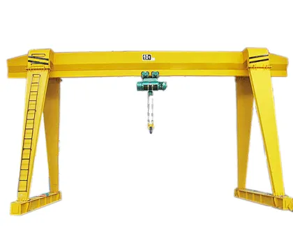 mh model rail travel single girder gantry crane