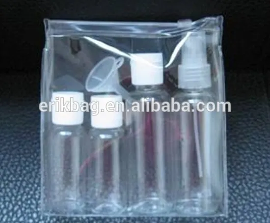 PET PLASTIC Travel bottle set