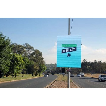 Full Colour IP65 Smart Pole Billboard LED Display